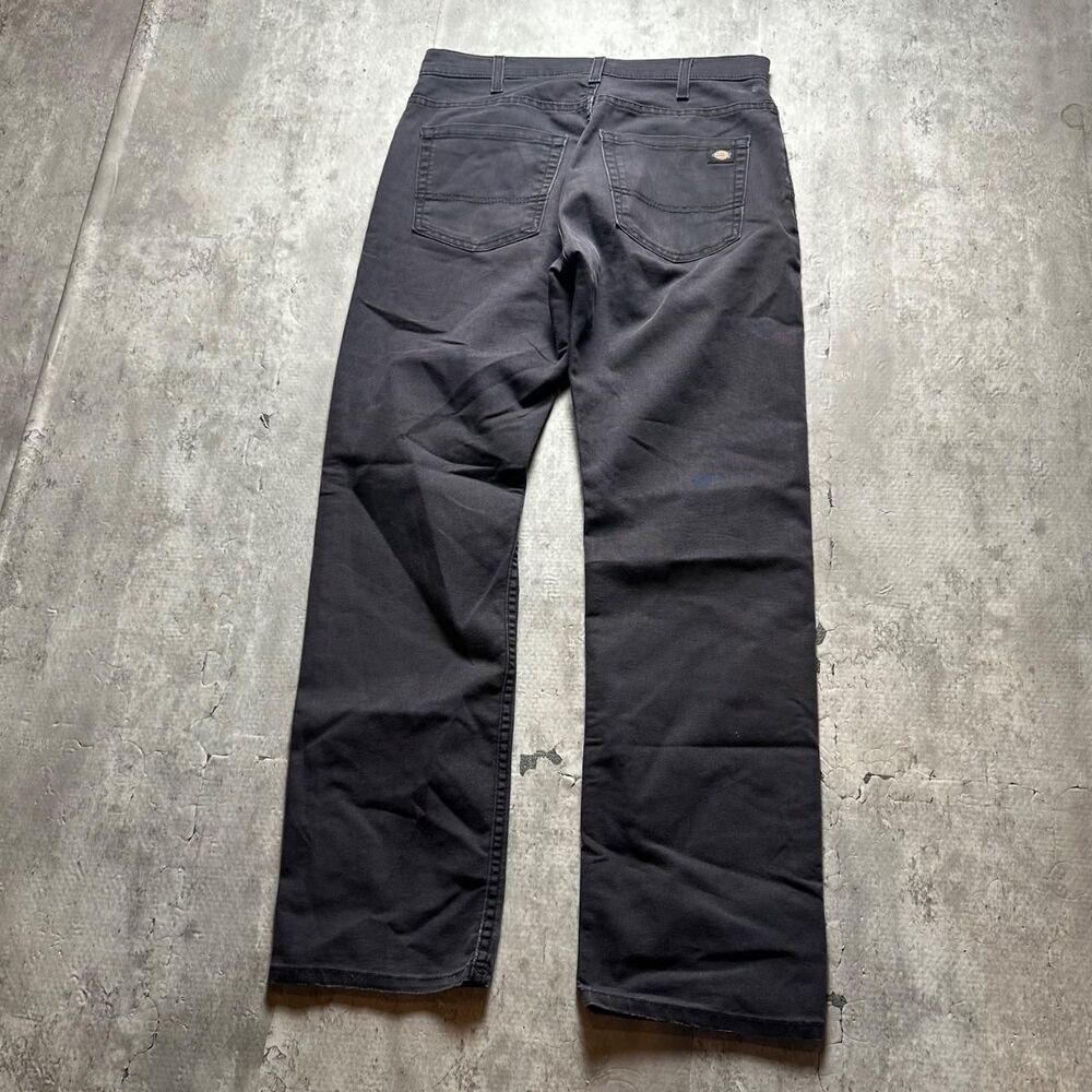 Dickies Men's Black and Grey Trousers